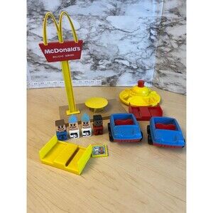 Vintage 70’s Playskool Familiar Places McDonalds Parts & Pieces